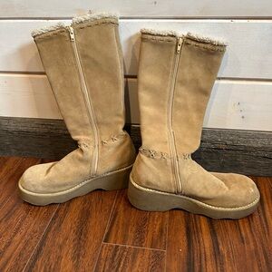 Greatland Russed Footwear | 1990’s Suede Platform Boots